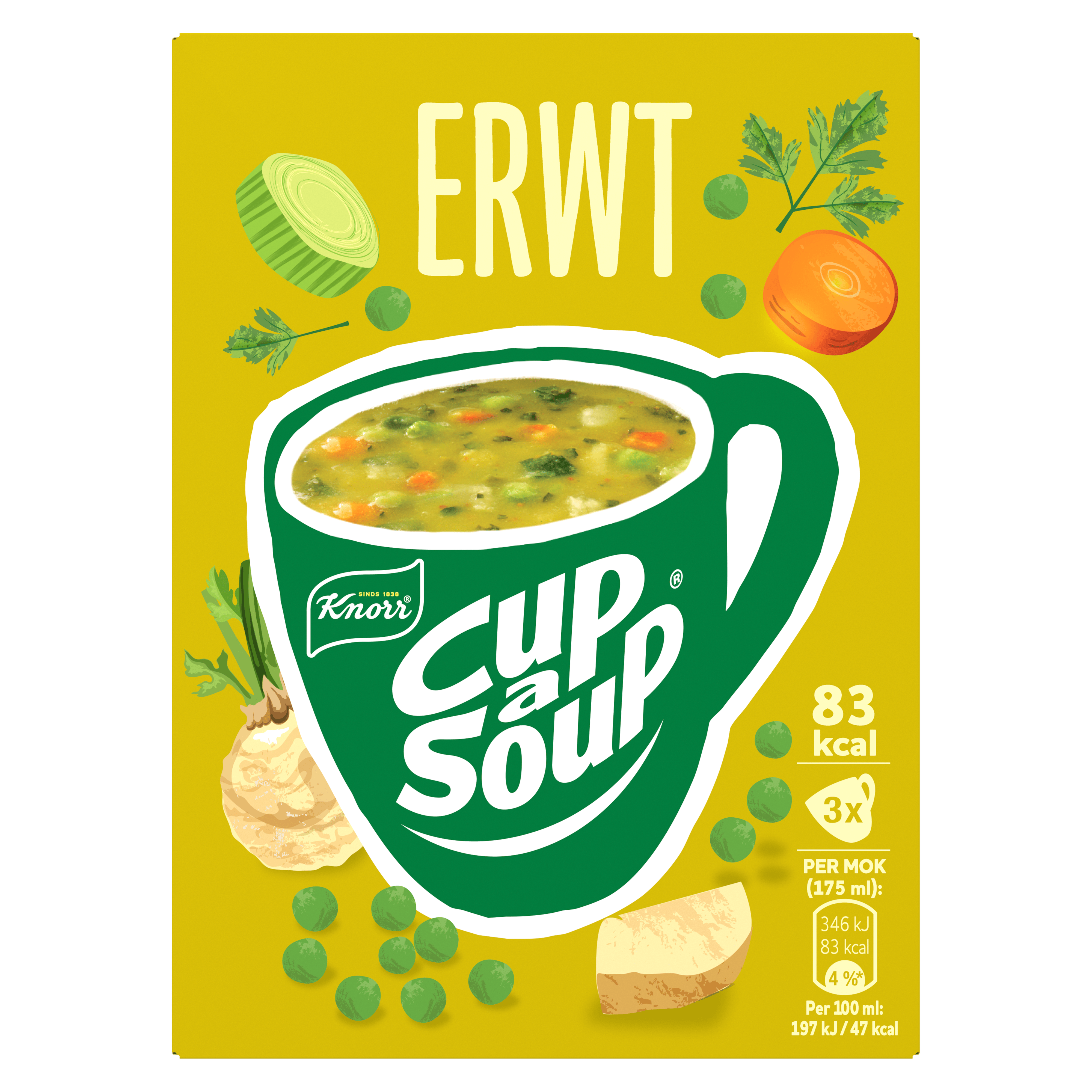 Knorr Cup-a-Soup Erwt