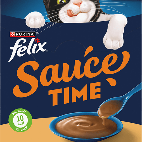 Felix Kattenvoer sauce time kip kalkoen 6st.