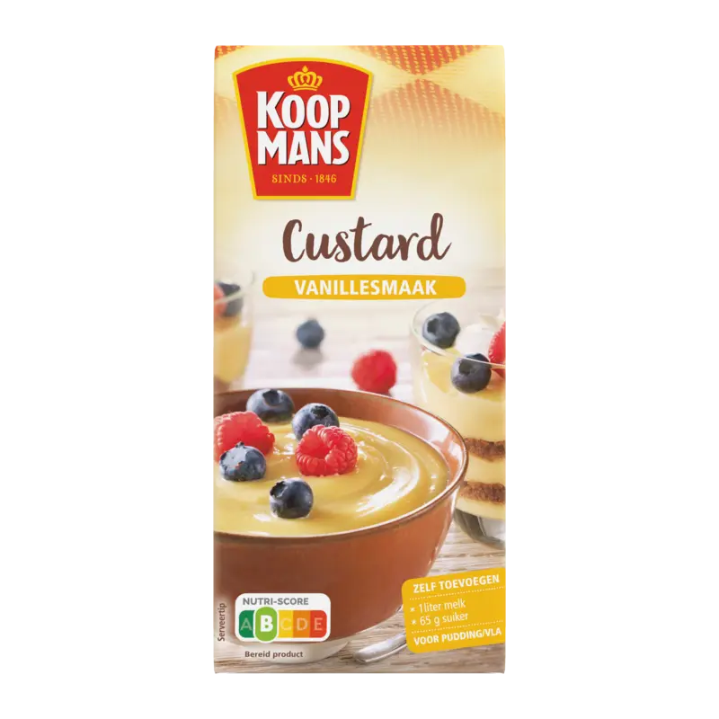 Koopmans Custard vanillesmaak