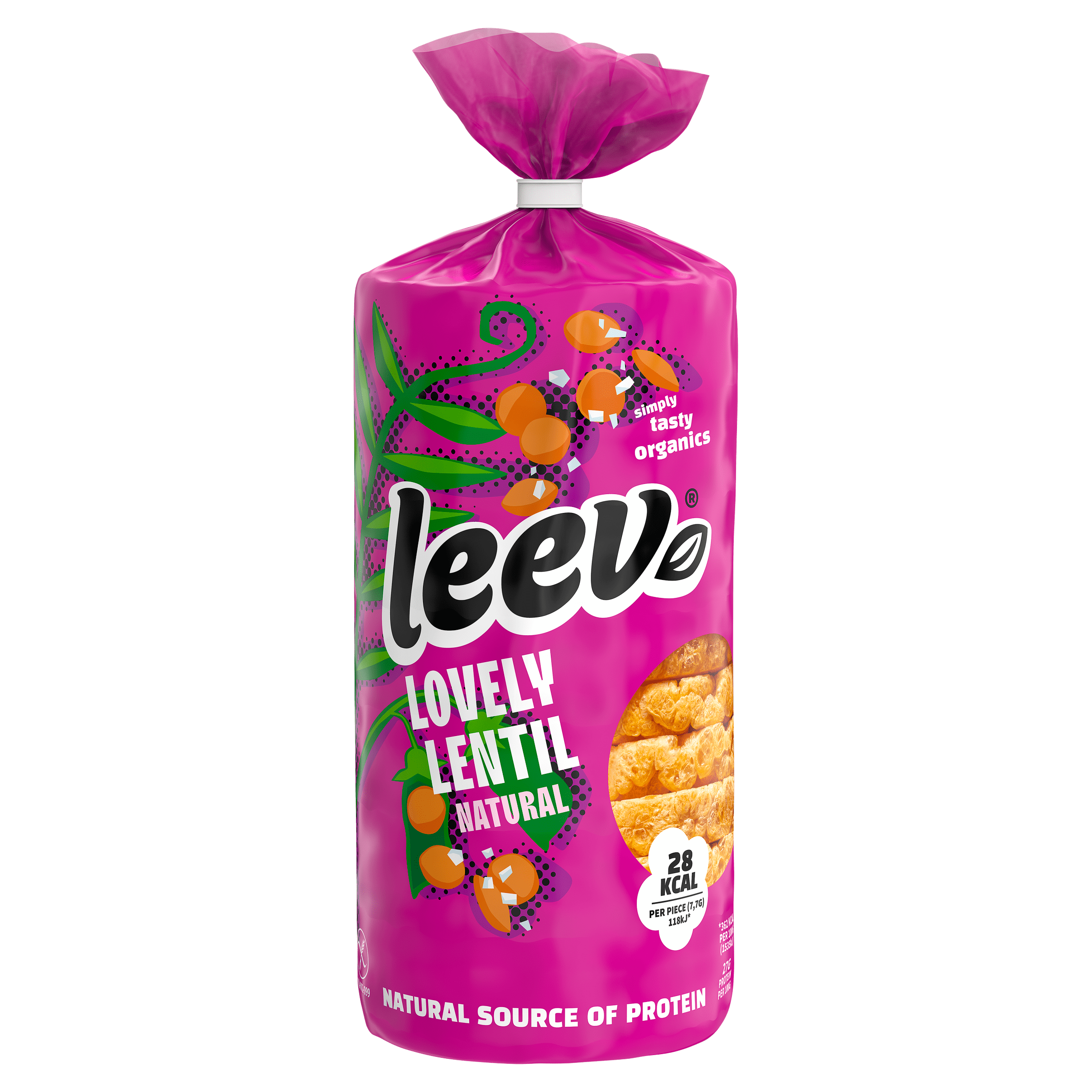 Leev Linzenwafels Naturel