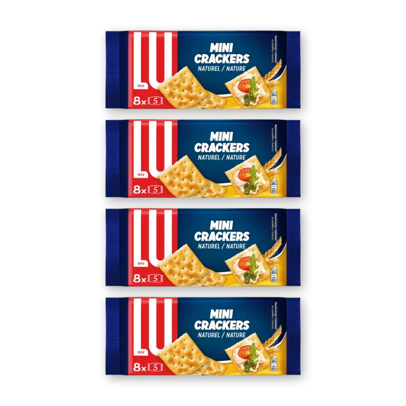 LU Mini crackers naturel 4-pack