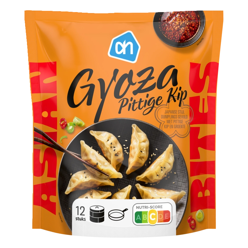 AH Gyoza pittige kip