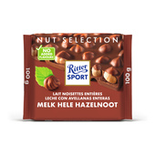 Ritter Sport Chocolade Melkchocolade Hele Hazelnoot