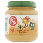 Bonbébé Biologisch fruithapje appel perzik en banaan