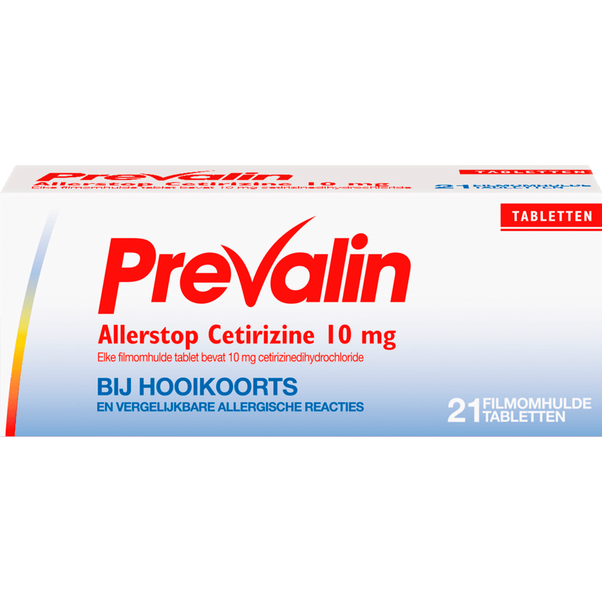 Prevalin Allerstop Hooikoorts 10 MG Tabletten 21 stuks