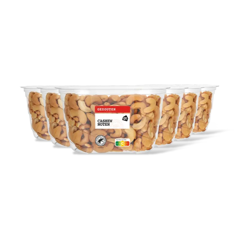 AH Gezouten cashewnoten 6-pack