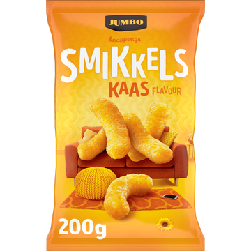 Jumbo Smikkels Kaas Chips 200 g