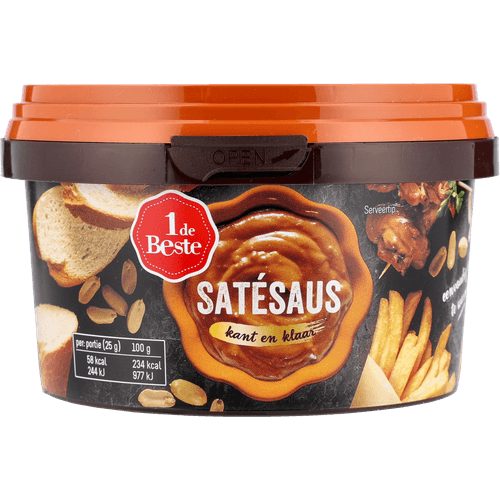 1 de Beste Satesaus kant en klaar