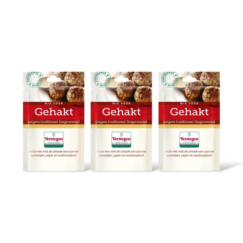 Verstegen Kruidenmix voor gehakt 3-pack
