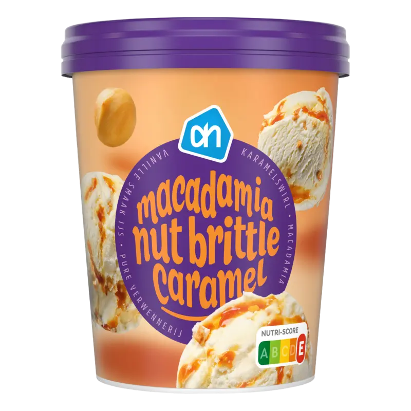 AH Macademia nut brittle caramel