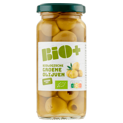 Bio+ Groene olijven zonder pit