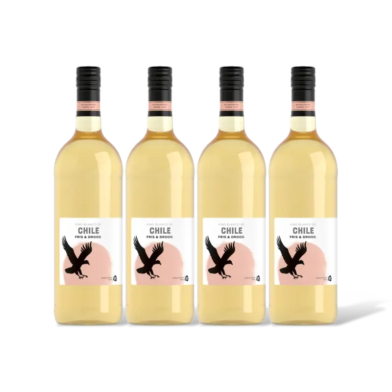 AH AH Chileense witte wijn 4 flessen