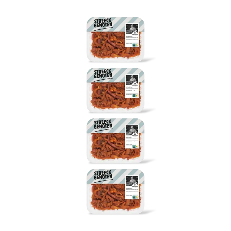 Streeckgenoten Shoarmareepjes 4-pack