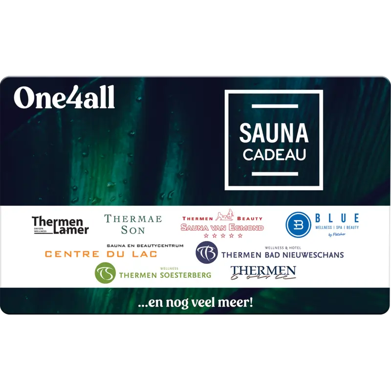 Saunacadeau e-gift 5 euro