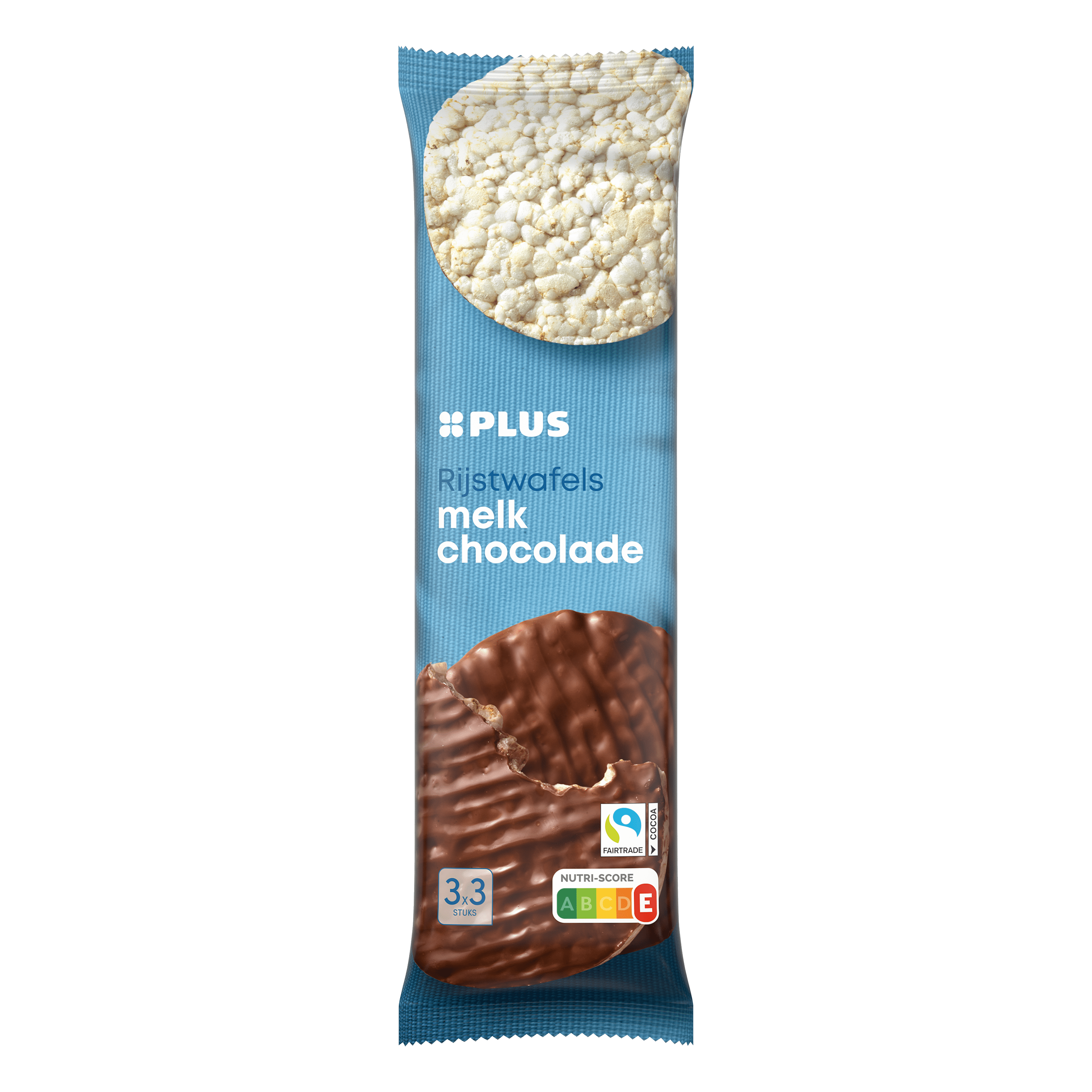 PLUS Rijstwafels choco