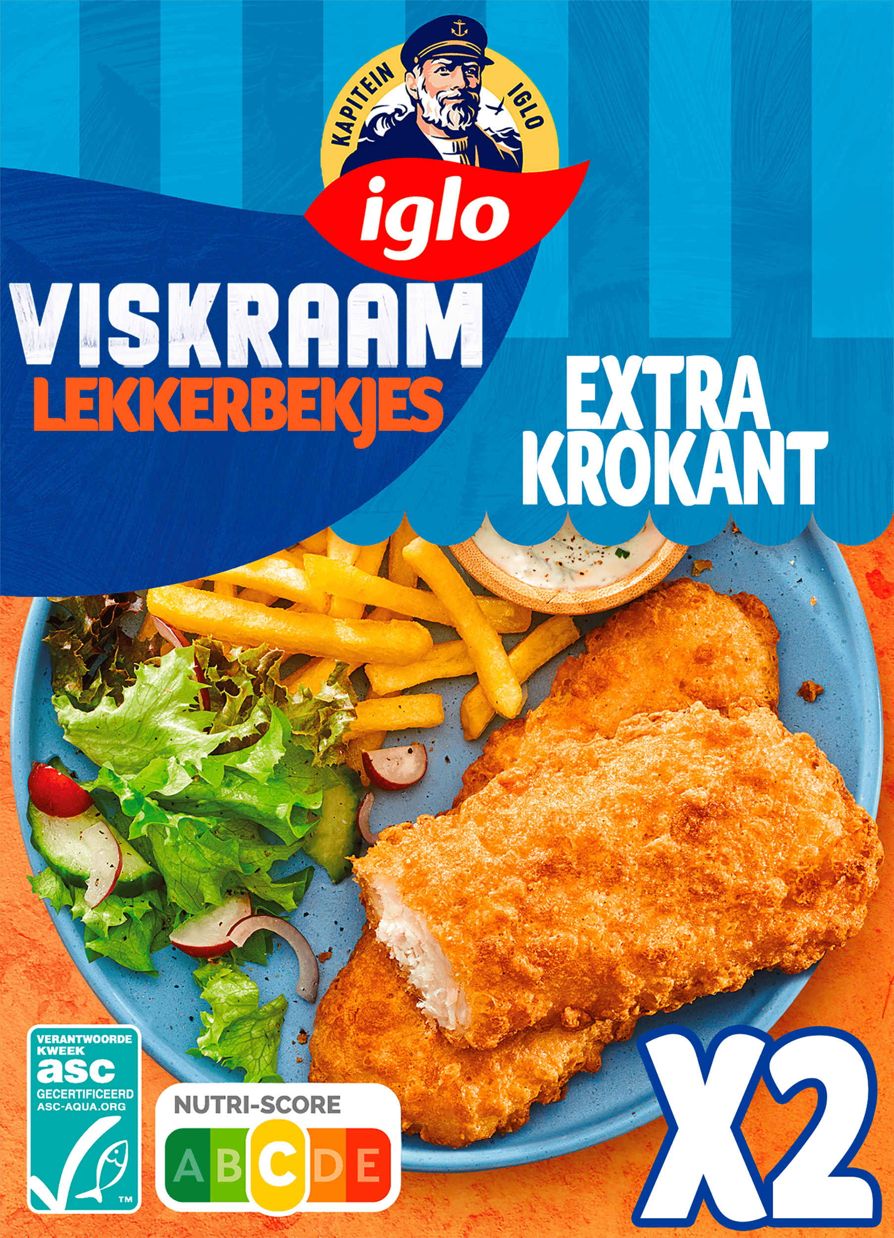 Iglo Viskraam Lekkerbekjes naturel