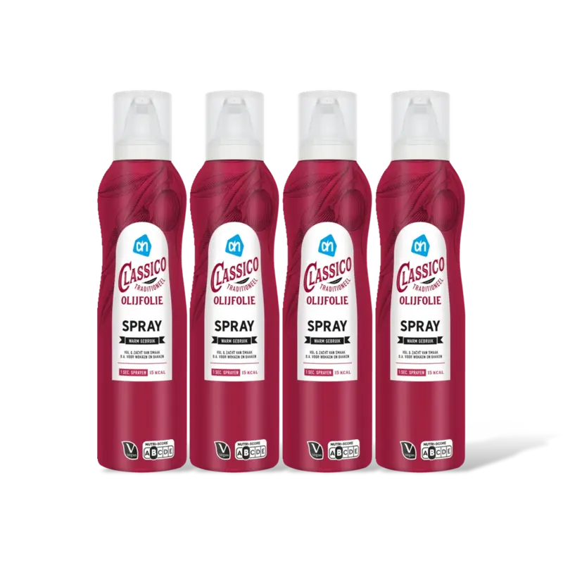 AH Classico traditioneel olijfolie spry 4pk