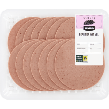Jumbo Berliner Wit Vel ca. 120 g