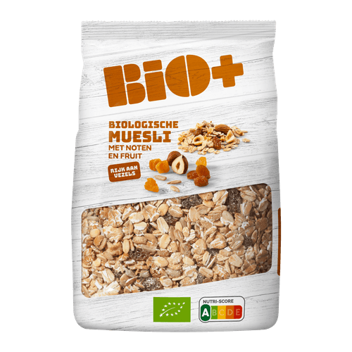 Bio+ Muesli noten en fruit