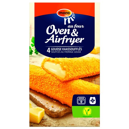 Mora Goudse oven & airfryer kaassoufle