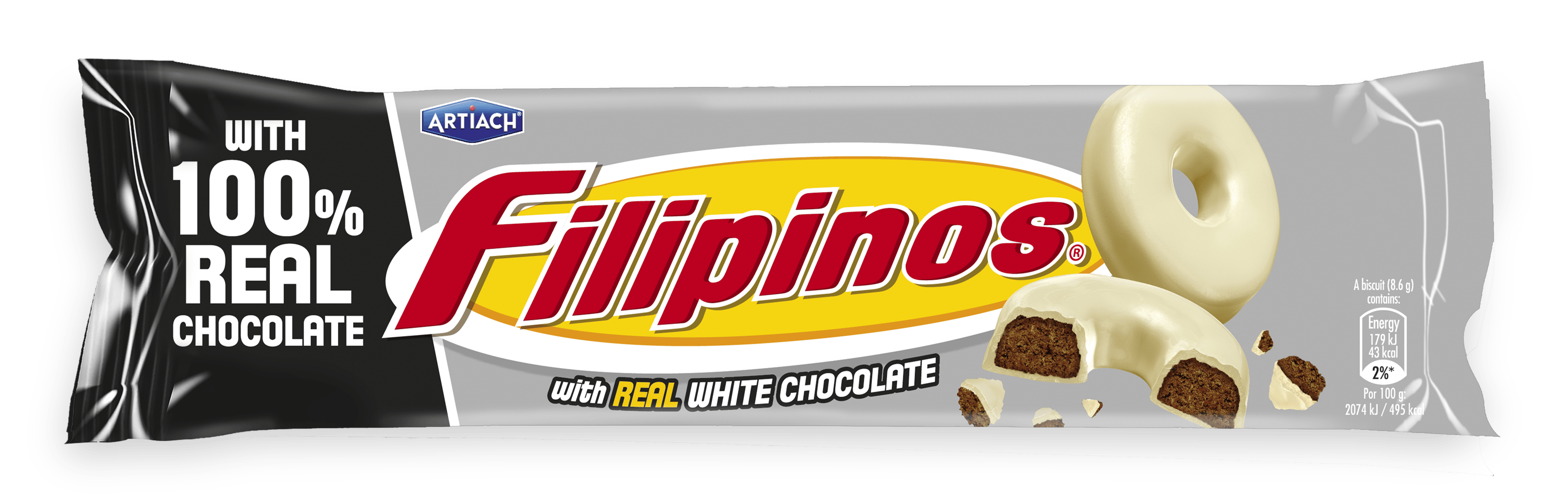 Filipinos real white chocolate