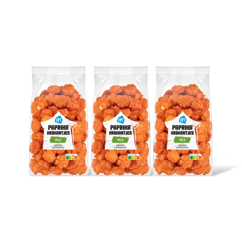 AH Paprika krokantjes mild 3-pack