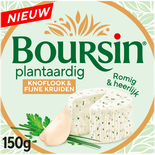 Boursin Knoflook en fijne kruiden plantaardig