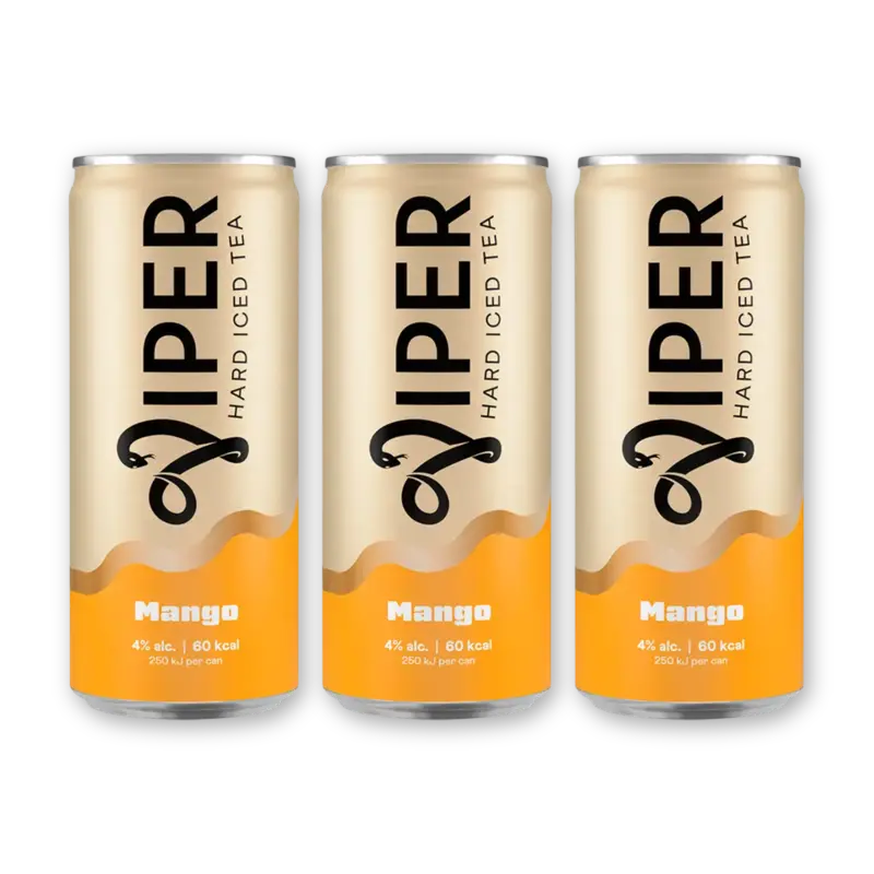 Viper Hard iced tea mango 3-pack