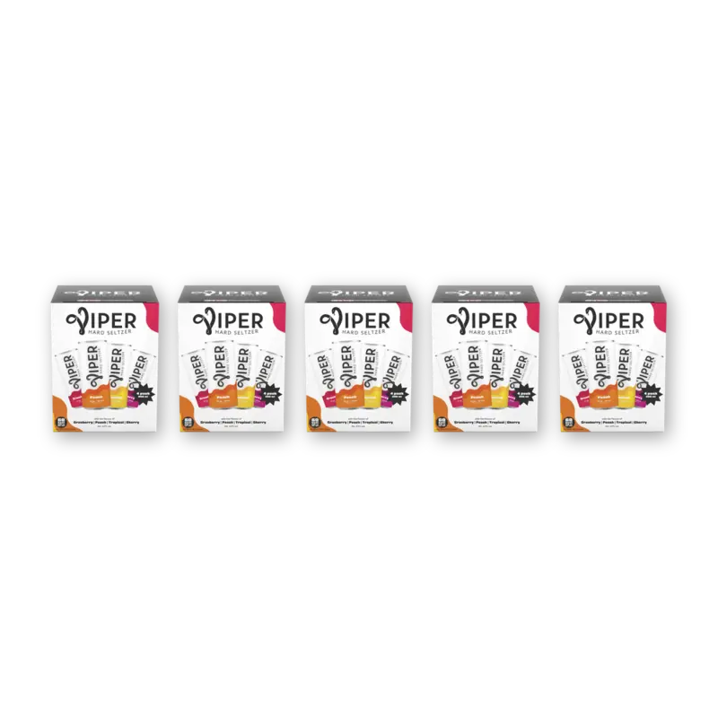 Viper Hard seltzer variety 20-pack