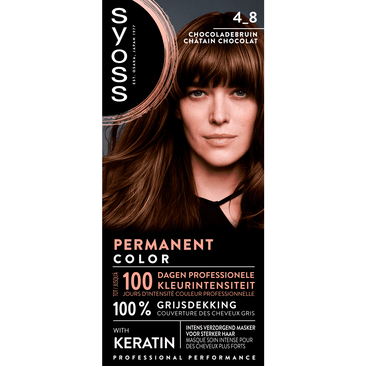 Syoss Haarverf 4-8 Chocoladebruin