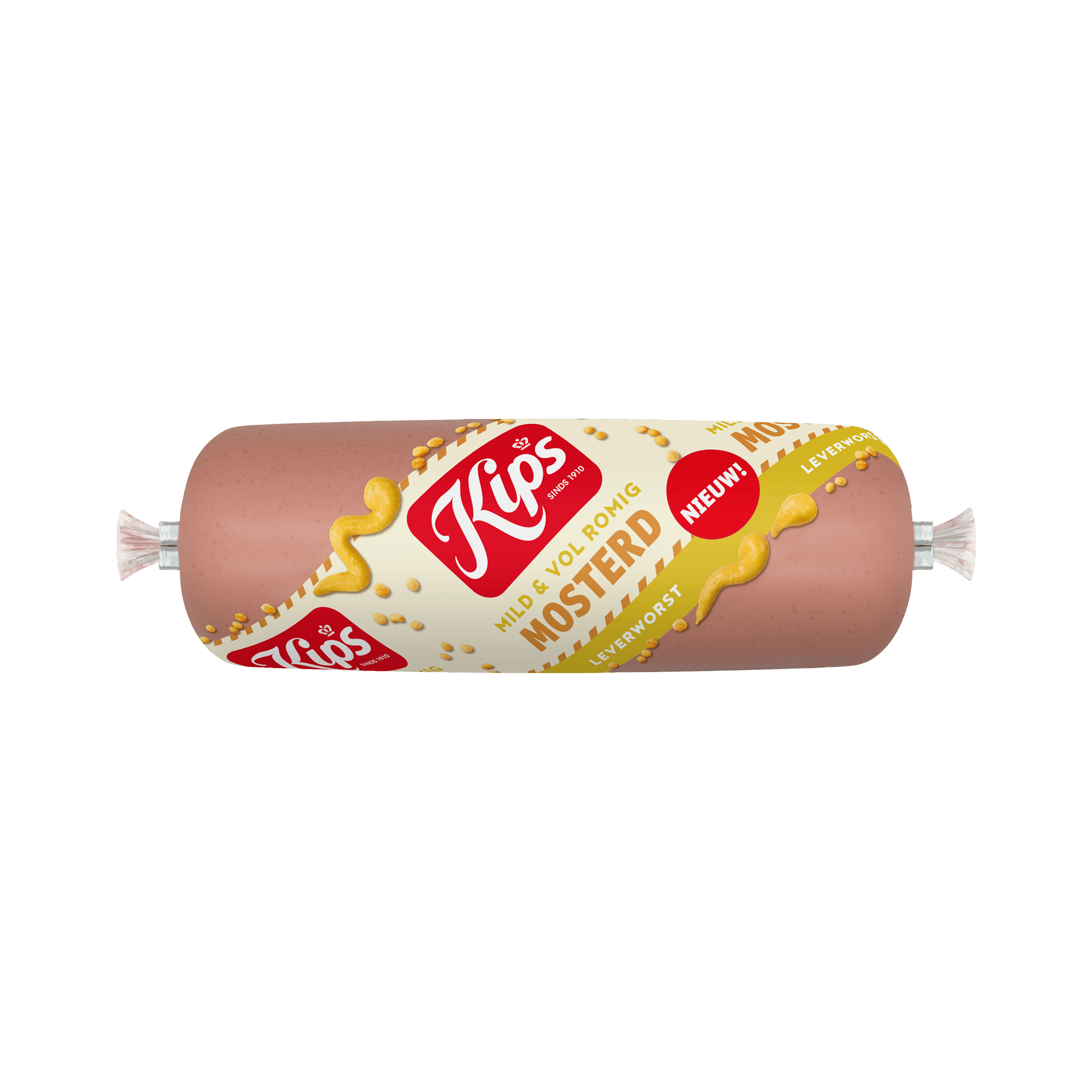 Kips Leverworst met mosterd