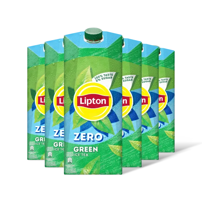 Lipton Ice tea green zero sugar 6-pack