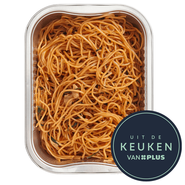 Uit de keuken van PLUS Fijn gebakken mie