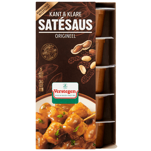 Verstegen Saté saus kant & klaar