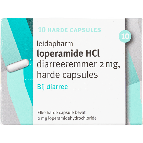 LEIDAPHARM Diarreeremmer capsules 2mg