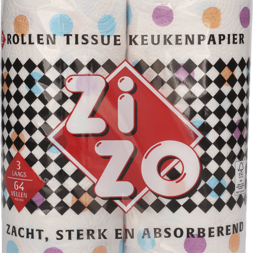 ZiZo Keukenrol 3-laags