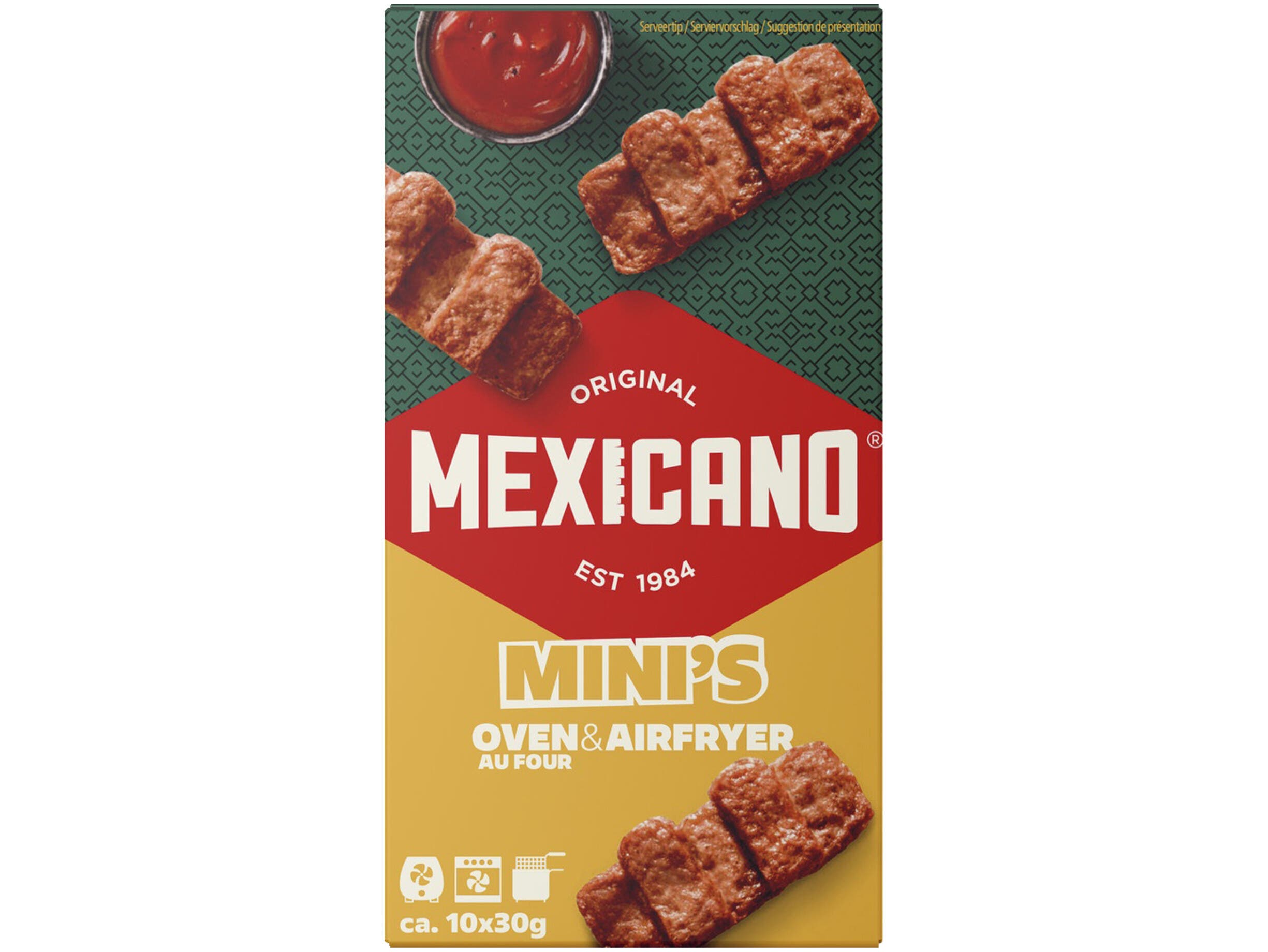 Mini mexicano oven & airfryer