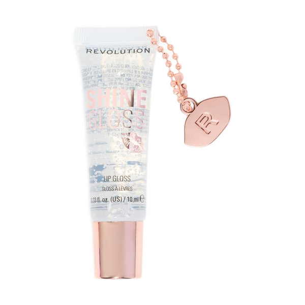 Revolution Shine Gloss Lip Gloss Clear Sugar