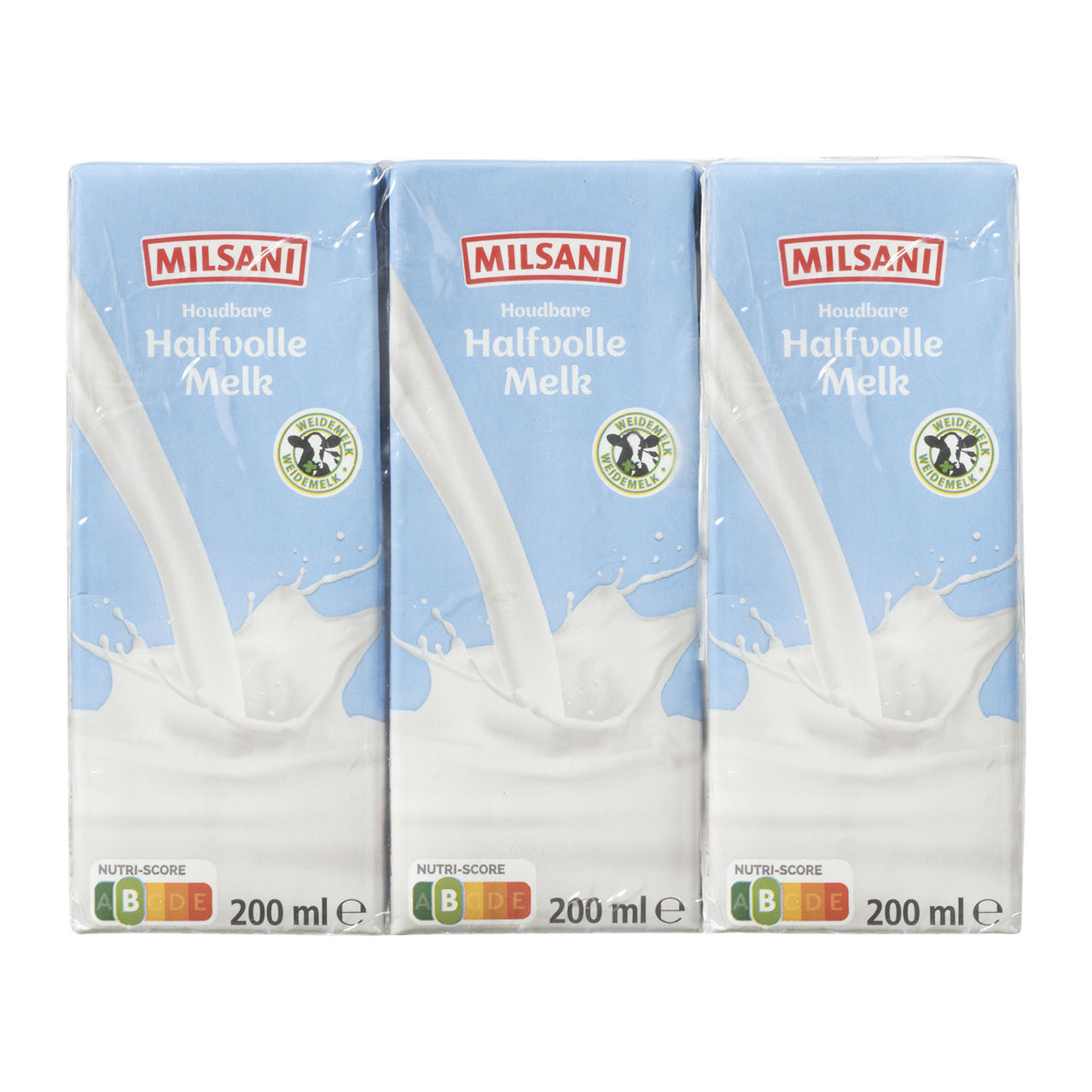 6-pack houdbare halfvolle melk
