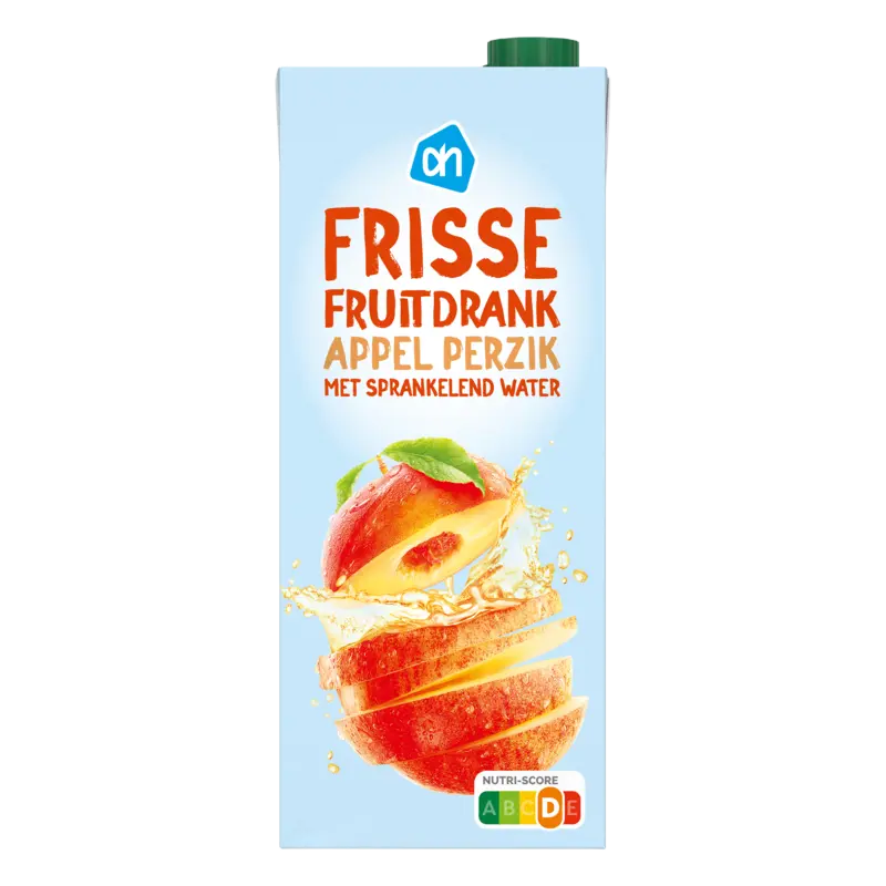 AH Frisse fruitdrank appel perzik