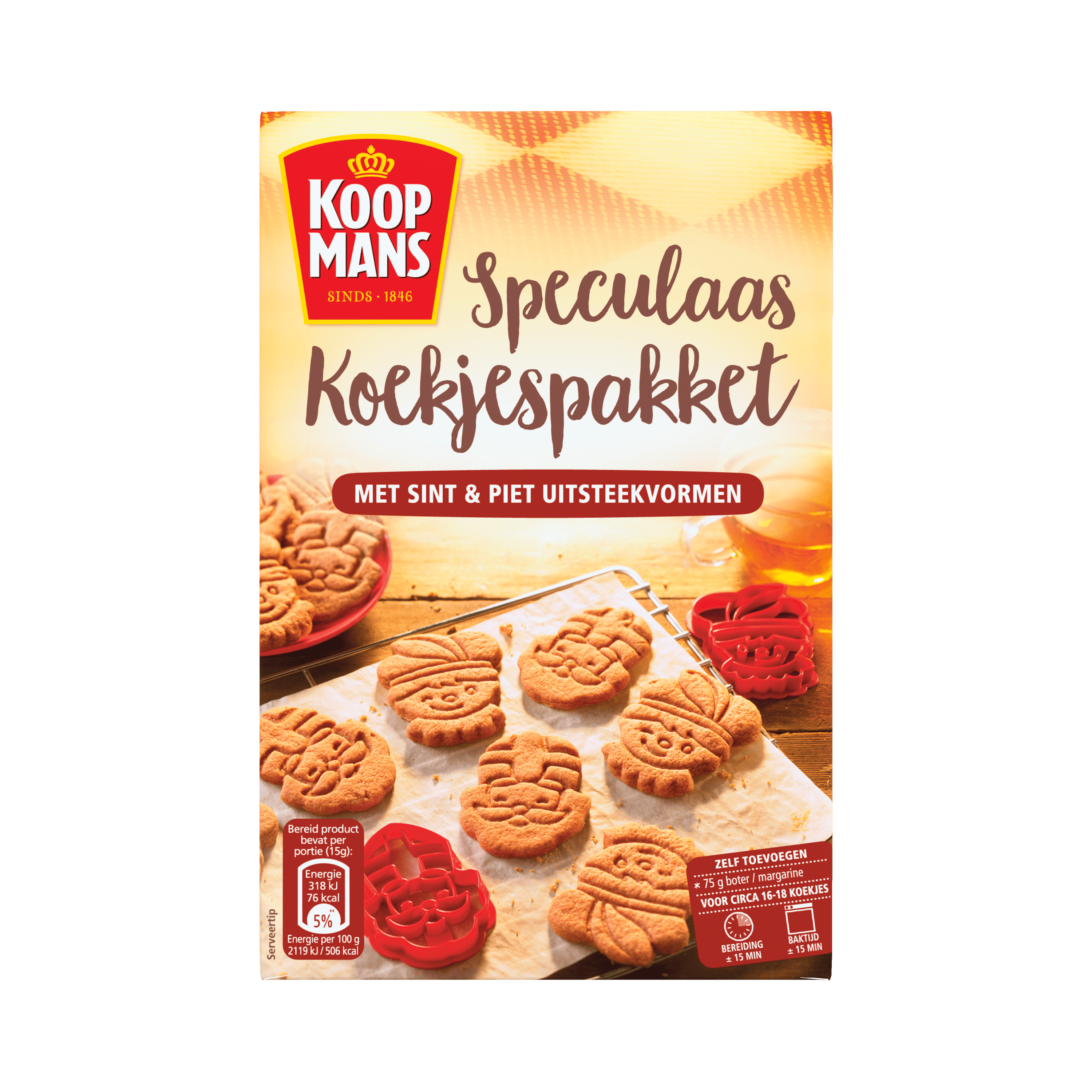 Koopmans Speculaas koekjespakket bakmix