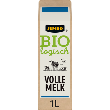 Jumbo Biologisch Verse Volle Melk 1 L