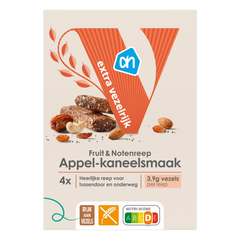 AH Fruit & notenreep appel kaneelsmaak