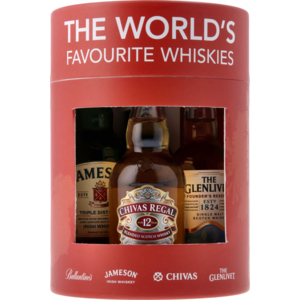 World's Favourite Whiskies 4x50ml