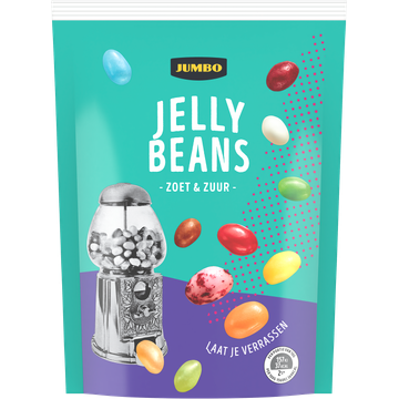 Jumbo Jelly Beans Zoet & Zuur 200 g