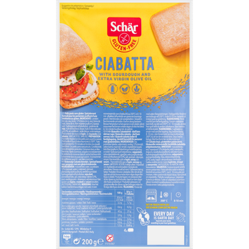 Schär Ciabatta Glutenvrij 200 g