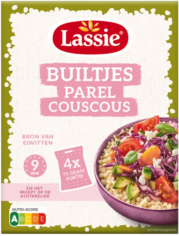 Lassie Parelcouscous builtje