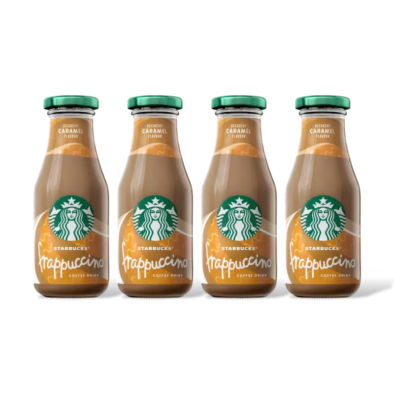 Starbucks Frappuccino caramel ijskoffie 4-pack