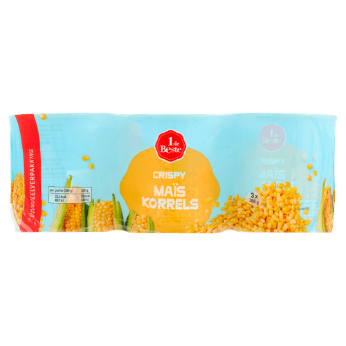 1 de Beste Crispy mais 3-pack