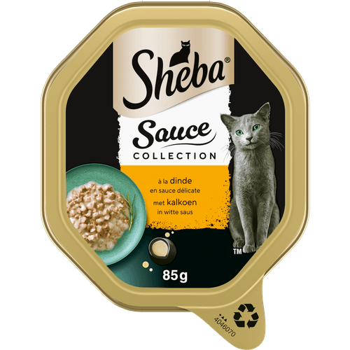Sheba Kattenvoer mini filets in saus kalkoen